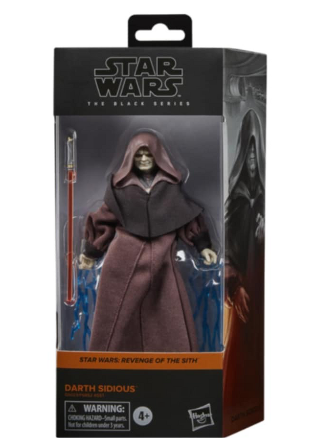 Star Wars The Black Series Darth Sidious, La venganza de los Sith