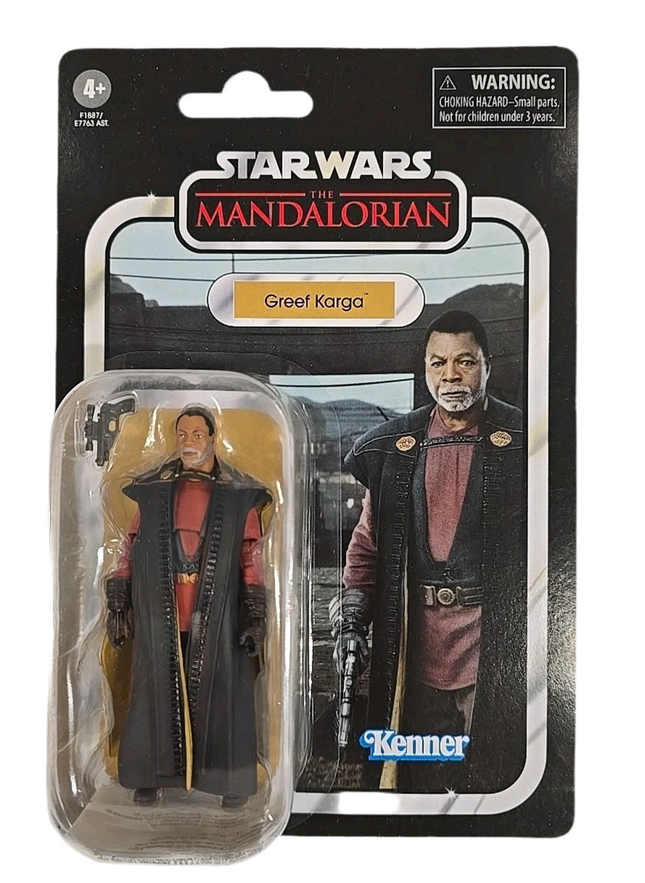 Figura de acción de Greef Karga de Star Wars The Vintage Collection