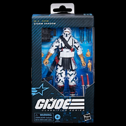 Figura de acción Storm Shadow de 6 pulgadas de la serie clasificada n.° 131 de GI Joe