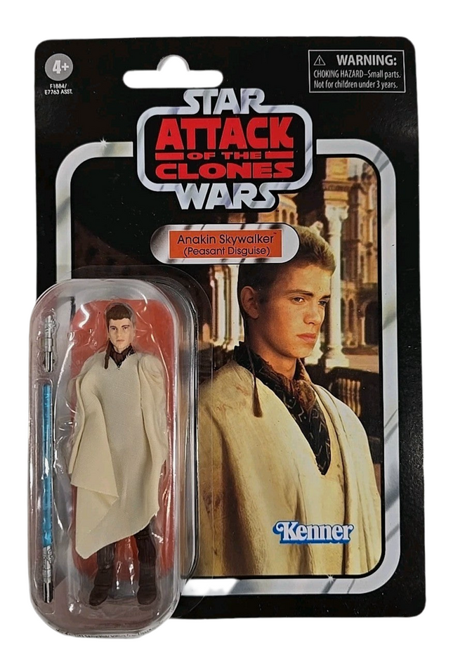 Figura de 3,75" de la colección Vintage de Star Wars, ola 9, Anakin Skywalker