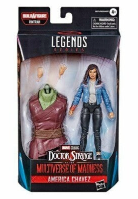 Figura de acción del Dr. Strange de 6 pulgadas de Hasbro Marvel Legends America Chavez (BAF)