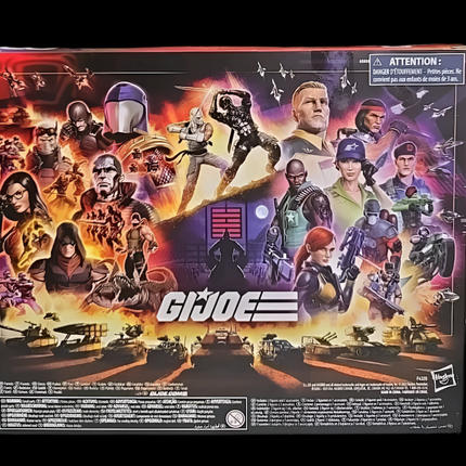Figura de acción de GI Joe Classified Croc Master y Fiona #38, serie 6"