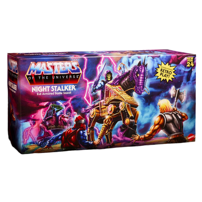 Vehículo Night Stalker de Masters of The Universe Origins