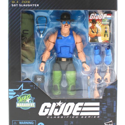 G.I. Joe Classified Series Mad Marauders Sgt. Slaughter #129 Action Figure