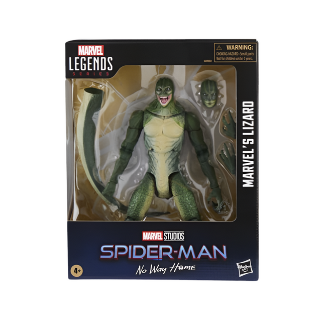 Figura de acción exclusiva de Marvel Legends Lizard No Way Home