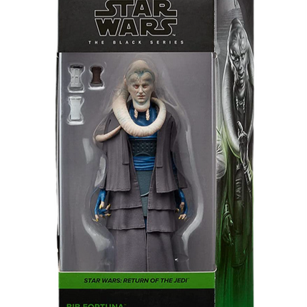 Babero Fortuna de 6 pulgadas de la serie negra de Star Wars de Hasbro
