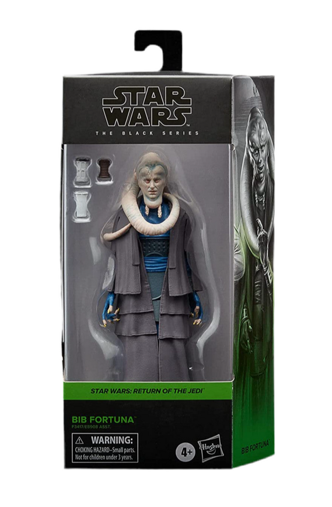 Babero Fortuna de 6 pulgadas de la serie negra de Star Wars de Hasbro