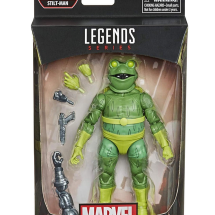 Figura de acción de Spider-Man Frog-Man de Marvel Legend de 6 pulgadas