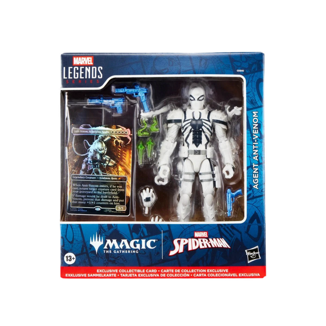 Spider-Man Marvel Legends Magic: The Gathering Battle-Damaged Spider-Man 6-Inch Action Figure and Card