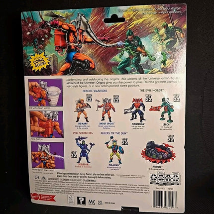Mattel Masters of the Universe Snout Spout Deluxe Action Figure 2022 New MOTU