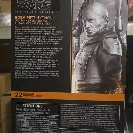 Star Wars Boba Fett Tython The Mandalorian Black Series Action Figure 