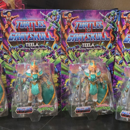 IN STOCK Masters of the Universe TURTLES OF GRAYSKULL Teela Mint Condition 