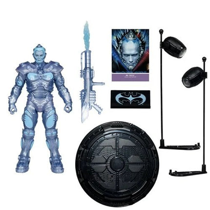 IN STOCK Multiverse Batman And Robin Mr. Freeze Black Light Gold Label Glow 