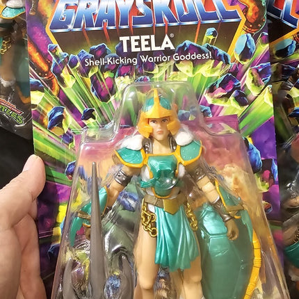IN STOCK Masters of the Universe TURTLES OF GRAYSKULL Teela Mint Condition 