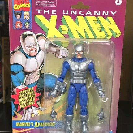 Hasbro Marvel Legends Retro Avalanche 6 in Action Figure NEW X-MEN