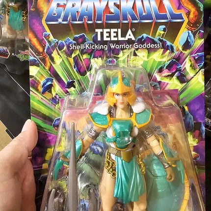 IN STOCK Masters of the Universe TURTLES OF GRAYSKULL Teela Mint Condition 