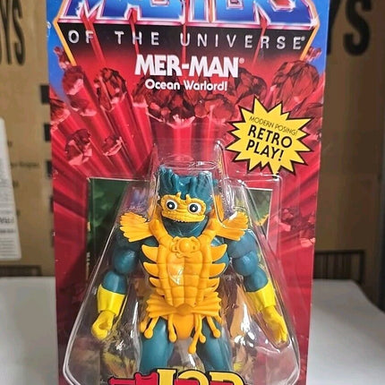 2021 Mattel -  Masters of the Universe 5.5” Retro Action Figure: MER-MAN