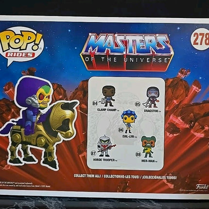 Funko Pop Masters of The Universe  Skeletor On Night Stalker #278 Vinyl Figure
