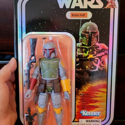 Star Wars The Black Series 40th Anniversary  SDCC Boba Fett New On Card