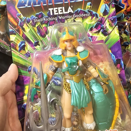IN STOCK Masters of the Universe TURTLES OF GRAYSKULL Teela Mint Condition 