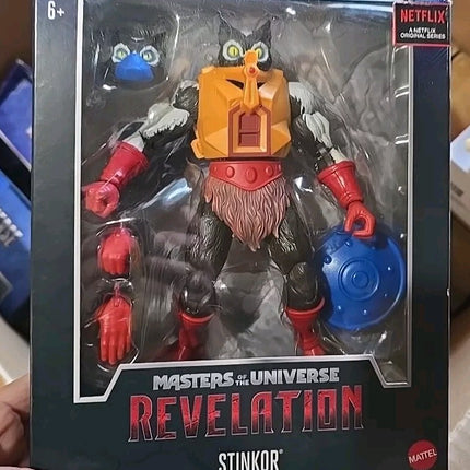 Masters Of The Universe Revelation Masterverse Wave #3 Stinkor New Sealed 