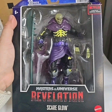Masters Of The Universe   Revelation Scareglow Action Figure New Sealed 