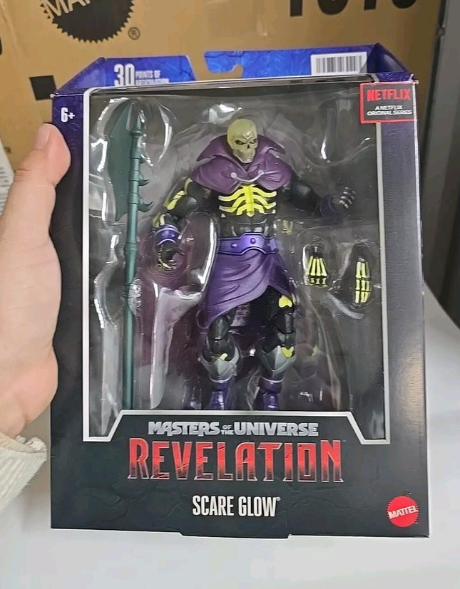 Masters Of The Universe   Revelation Scareglow Action Figure New Sealed 