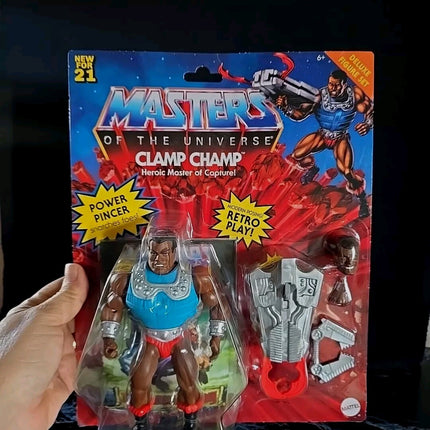Mattel Masters of the Universe Origins Clamp Champ Action Figure - Ready To Ship