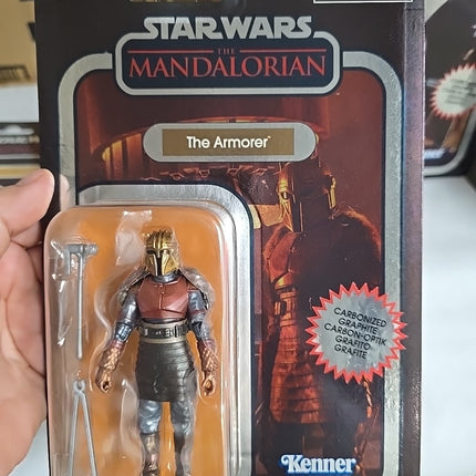 Star Wars Vintage Collection The Mandalorian Carbonized Wave 2 Set Of 4 3.75 In"