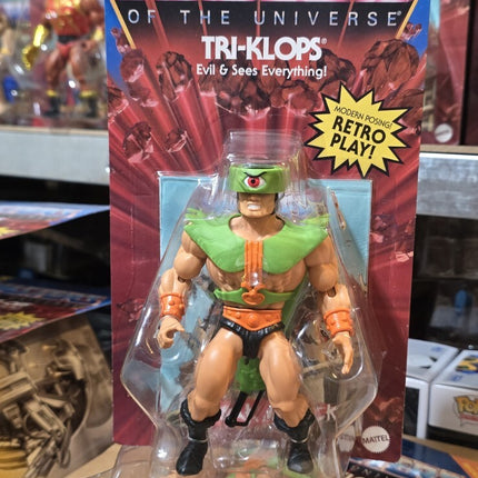 IN STOCKMattel Masters of The Universe Origins Fan Favorite Tri-Klops Ready  