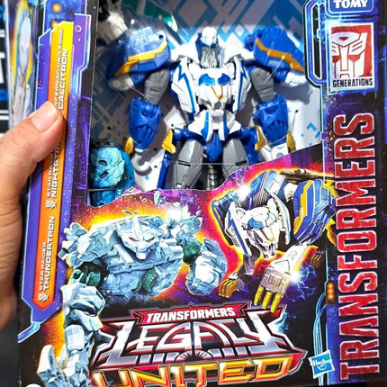 IN STOCK Transformers Legacy United Star Raider Thundertron, Nightstrike, Calcit
