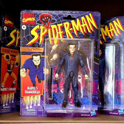 IN STOCK Spider-Man Retro Marvel Legends Hammerhead 6-Inch Ready To Ship 