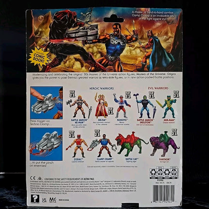 Mattel Masters of the Universe Origins Clamp Champ Action Figure - Ready To Ship