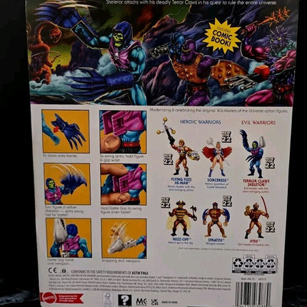 Mattel Masters of the Universe Origins Terror Claws Skeletor Action Figure