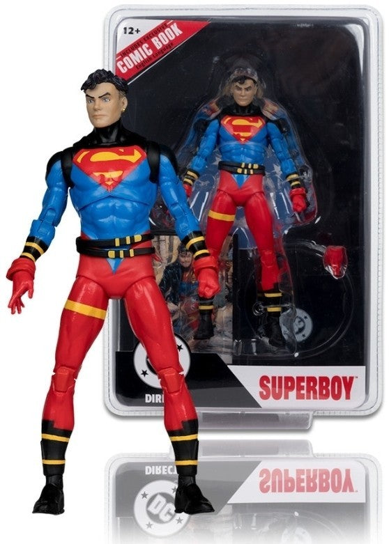 PRESALE McFarlane DC Direct Page Punchers Superboy 7'' Action Figure
