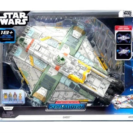 IN STOCK Star Wars Rebels Series 3 Micro Galaxy Squadron Ghost #0131  New Sealed