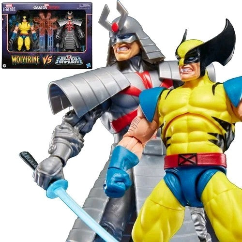 PRESALE Hasbro Marvel Legends Wolverine vs Silver Samurai 6" Action Figure