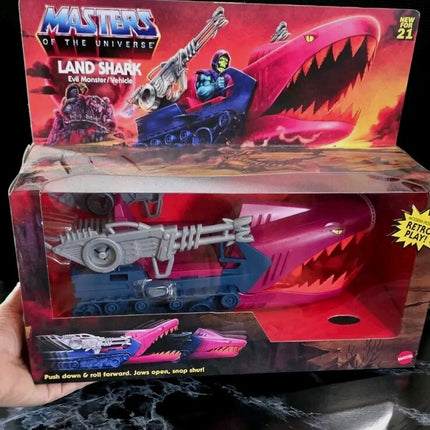 Masters of the Universe Origins  Land Shark Vehicle Retro Play MOTU New Sealed 