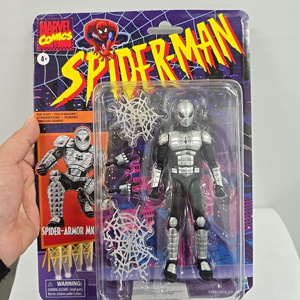 Hasbro Marvel Legends Retro Spider-Armor MK-I 6" Action Figure (F3698)