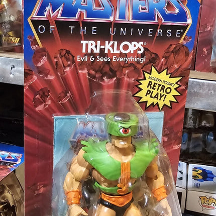 IN STOCKMattel Masters of The Universe Origins Fan Favorite Tri-Klops Ready  