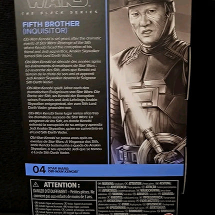 Star Wars Black Series Fifth Brother Inquisitor 6" Action Figure New Ready To Sh