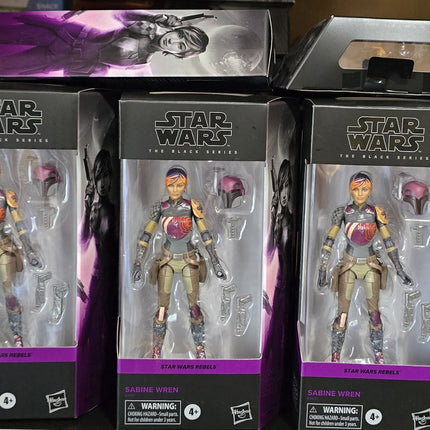 IN STOCK Star Wars: The Black Series Rebels Sabine Wren 06 READY TO SHIP 