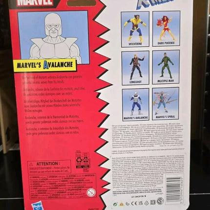 Hasbro Marvel Legends Retro Avalanche 6 in Action Figure NEW X-MEN