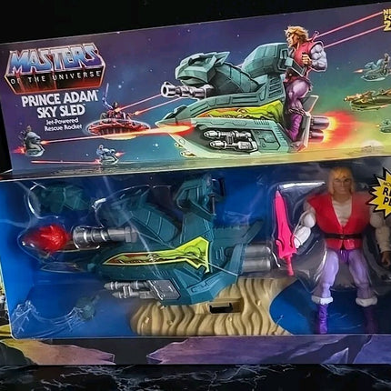 Masters of the Universe Origins Prince Adam Sky Sled Action Figure Mattel New