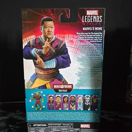  Marvel Legends Doctor Strange Wong Rintrah Build-A-Figure Series • New Sealed 