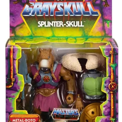 IN STOCK Masters of the Universe Origins: Turtles of Grayskull Splinter-Skull