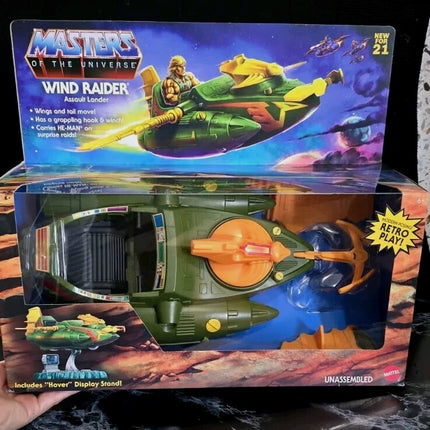 Mattel Masters of The Universe - Wind Raider Vehicle Action Figure Ready To Ship