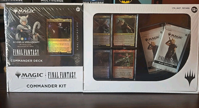 MTG Magic the Gathering Final Fantasy XIV Commander Deck Costco Exclusive SEALED