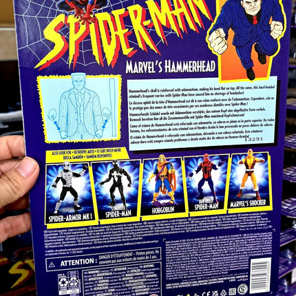 IN STOCK Spider-Man Retro Marvel Legends Hammerhead 6-Inch Ready To Ship 