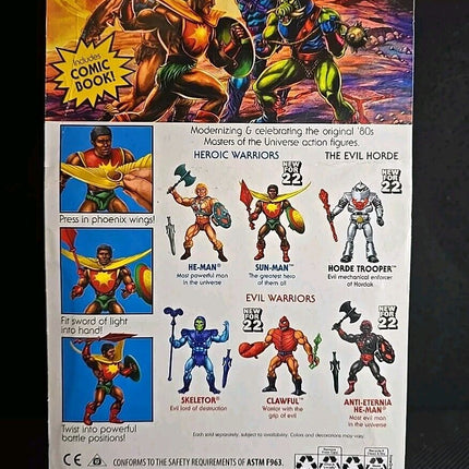  MOTU Masters of The Universe Origins Sun-Man 5.5" Action Figure Ready To Ship 